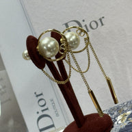 Dior Drop Ohrringe CD Montaigne Earrings Gold E0435 Christian Dior