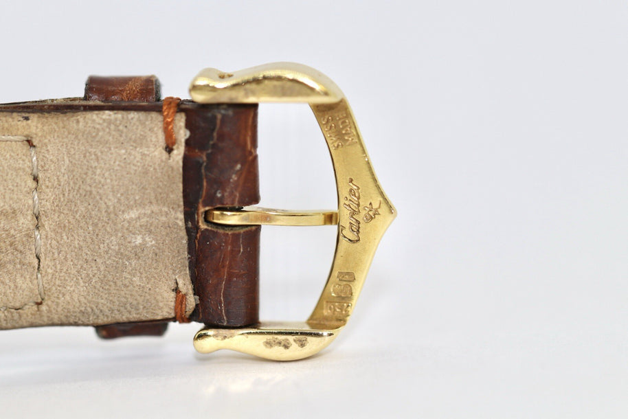 Cartier Tank Américaine Americaine 18k Gold Ref. 8012905 Orig. Papiere & Service