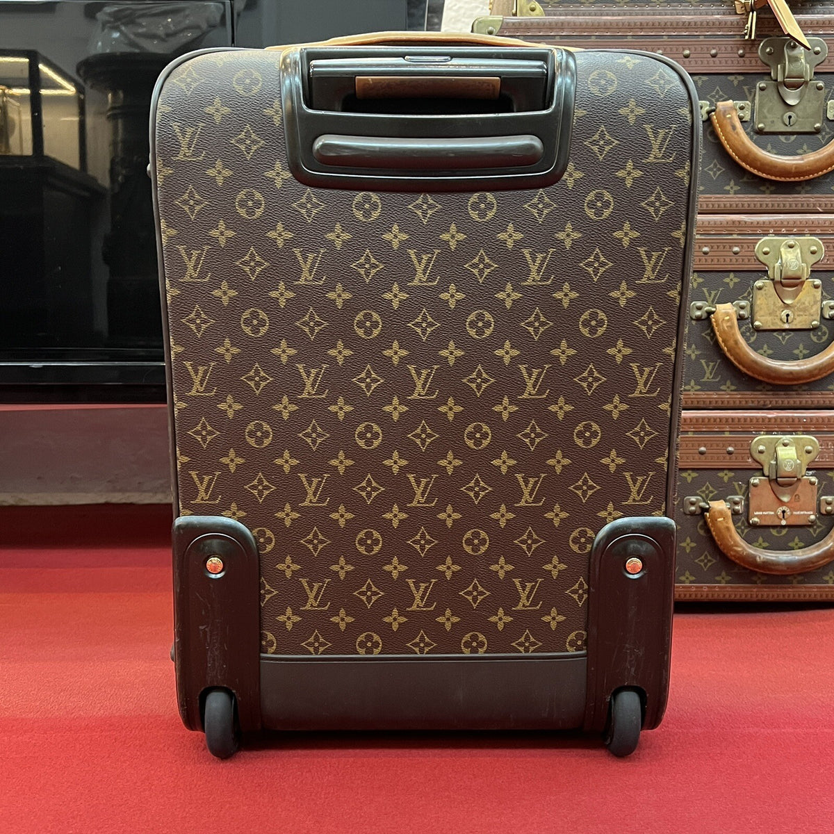 Louis Vuitton M23297 Pegase 55 Business Trolley Monogram Canvas + Reiseschutz