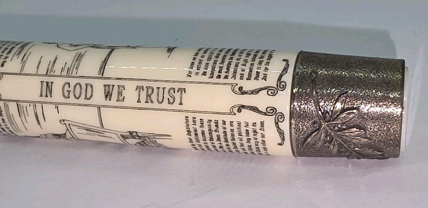 Visconti Declaration of Indipendence 1776 Fountain Pen B Nib Füllfederhalter NEU