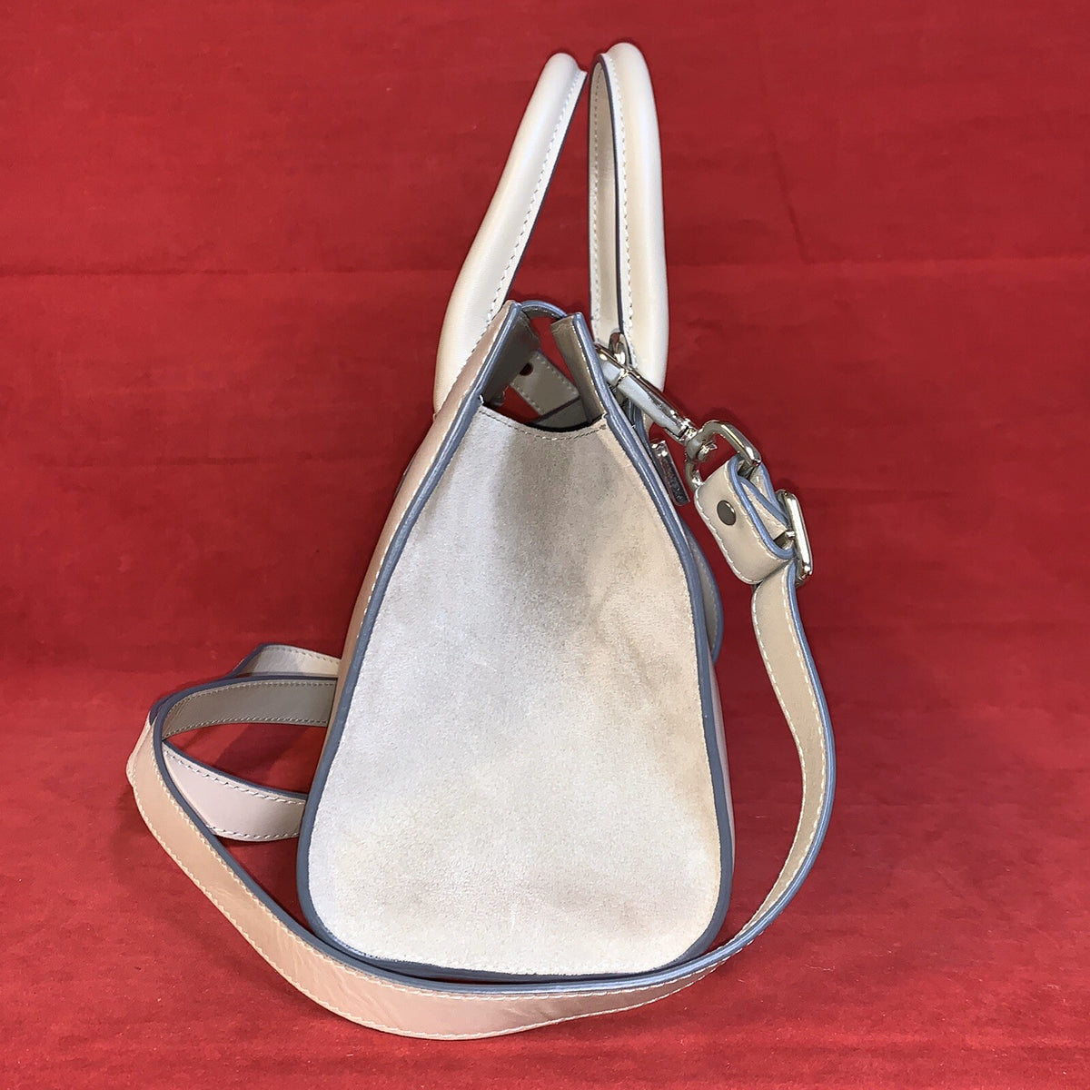Jimmy Choo Riley Small Damen Handtasche/Schultertasche Grau/Anthrazit