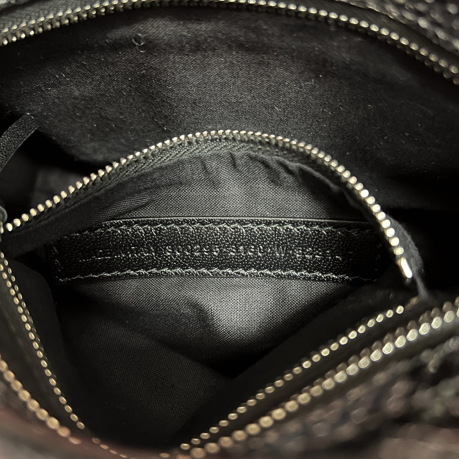 Balenciaga Neo Classic City kleine Damen Umhängetasche Python Leder