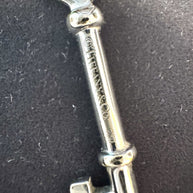 Tiffany & Co. Keys Herz Schlüssel großer Anhänger Weißgold + Orig. Kette