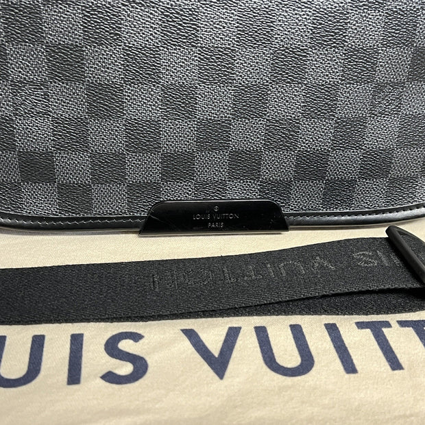 Louis Vuitton Daniel MM Messenger Bag Damier Ebene Herren Umhängetasche 2010