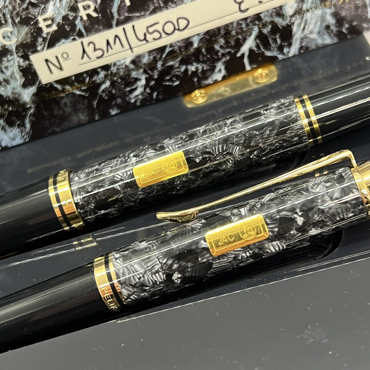 Pelikan Wall Street Limited Edition 1995 Füller M800 & Kugelschreiber