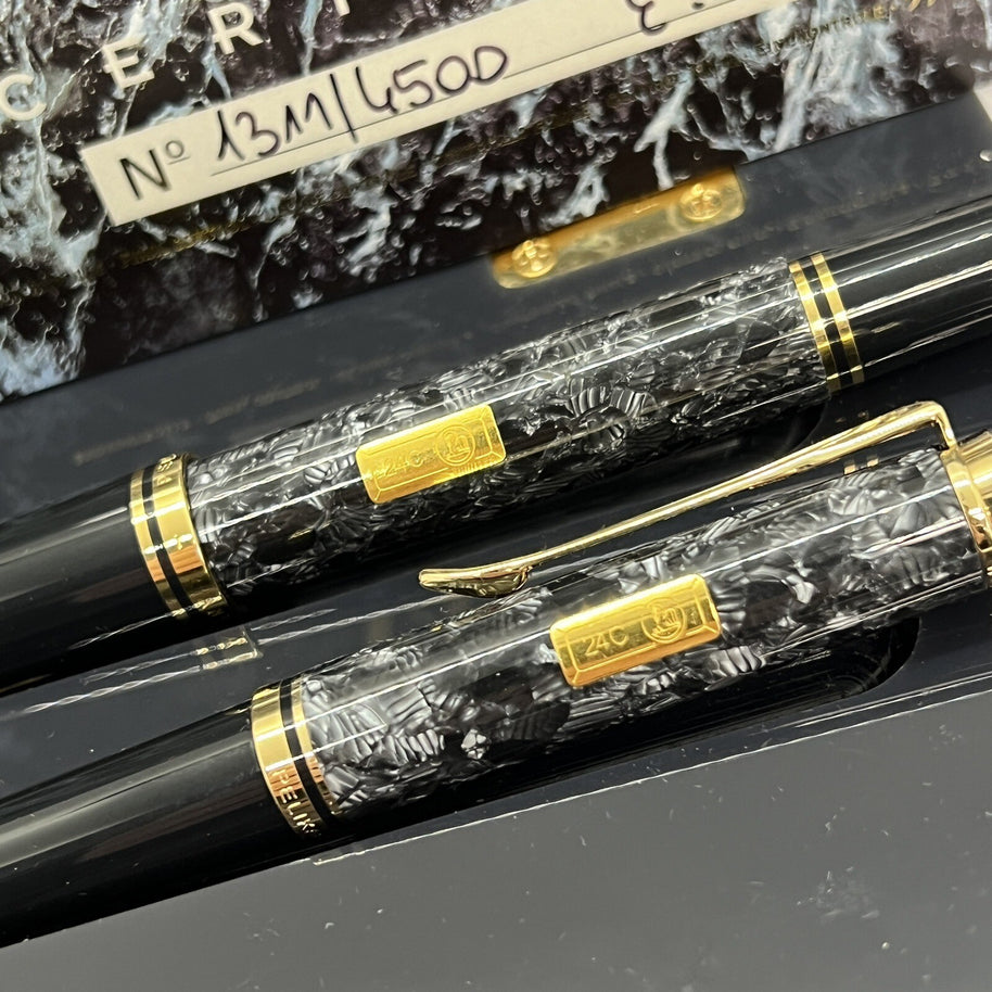 Pelikan Wall Street Limited Edition 1995 Füller M800 & Kugelschreiber NEU & OVP