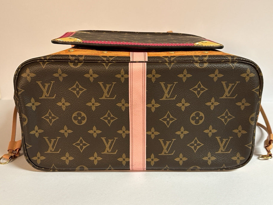 Louis Vuitton Summer Trunk Monogram Neverfull MM Tote Bag M41390