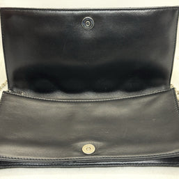 Dior Lady Pouch Clutch Umhängetasche Abend Täschchen Lammleder Schwarz