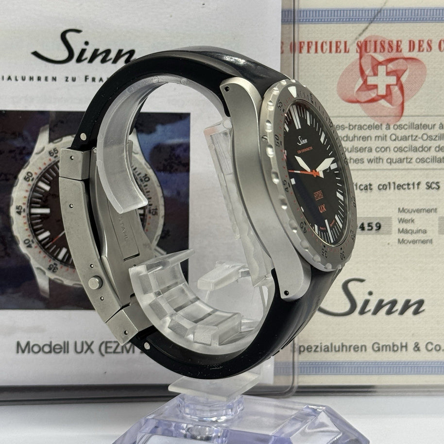Sinn Spezialuhren UX EZM 2B Hydro 403 Diver Chronometer 44mm Stahl Fullset