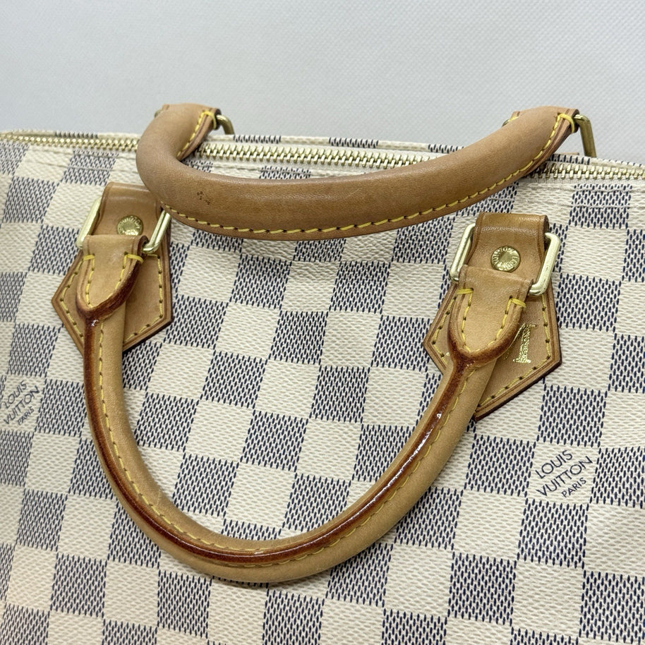 Louis Vuitton Speedy 30 Damier Azur 2012