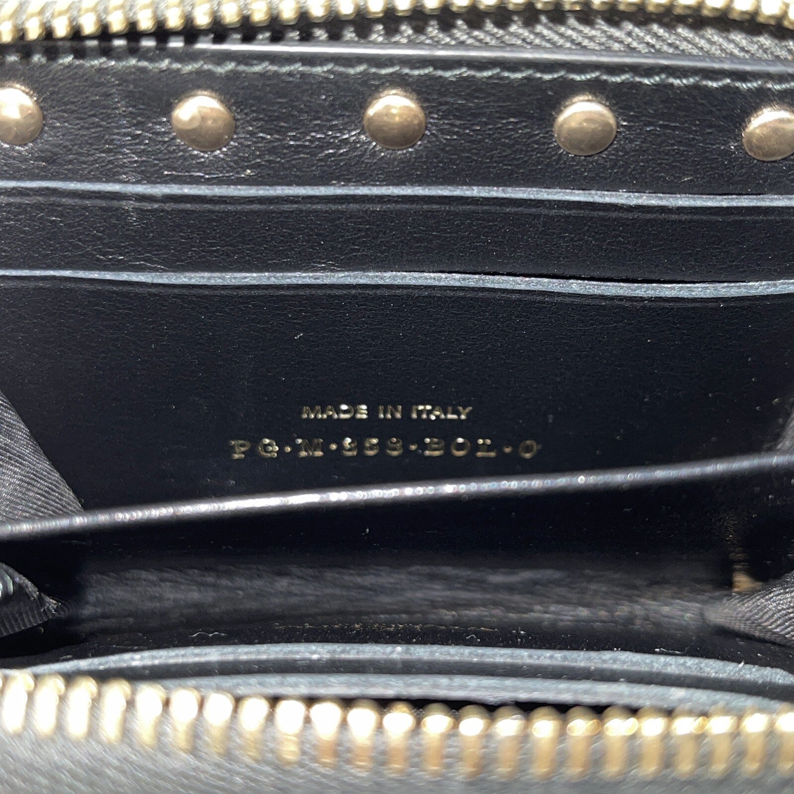 Valentino Garavani Rockstud Damen Portemonnaie Schwarz mit Nieten Geldbörse