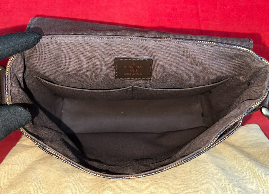Louis Vuitton District PM Damier Ebene Messenger Umhängetasche 2013
