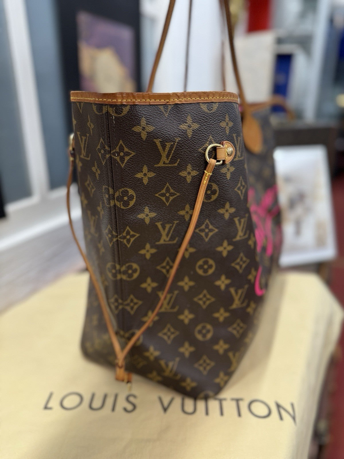 Louis Vuitton Neverfull GM St Saint Tropez Monogram Shopper Limited Edition
