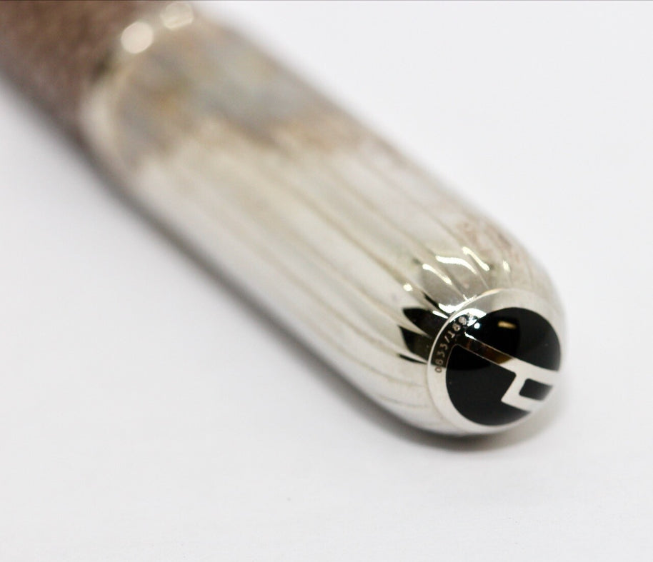 Dunhill Sidecar Limited Edition Exotic Leather Ballpoint Pen Kugelschreiber NEU