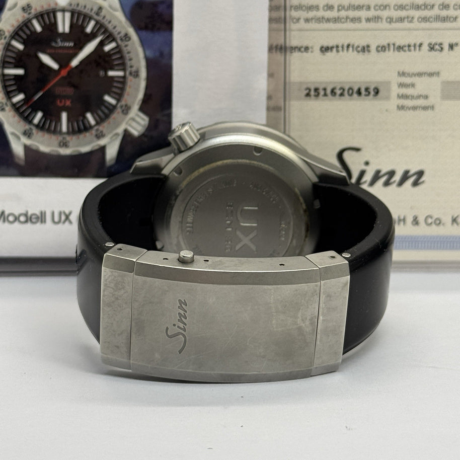 Sinn Spezialuhren UX EZM 2B Hydro 403 Diver Chronometer 44mm Stahl Fullset