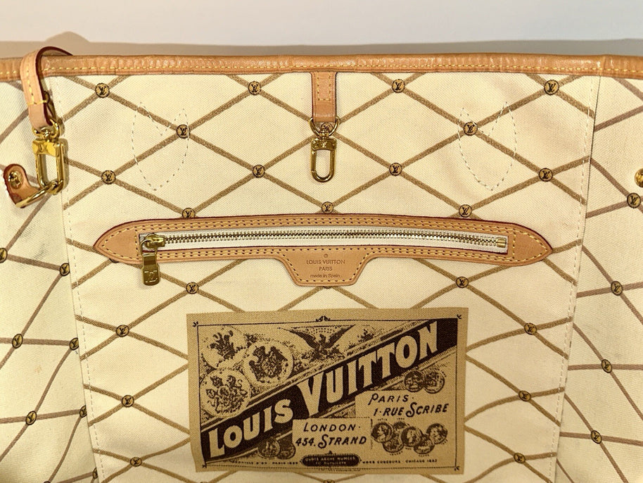 Louis Vuitton Summer Trunk Monogram Neverfull MM Tote Bag M41390