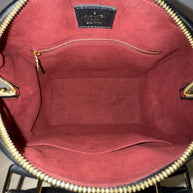 Louis Vuitton Speedy 25 mit Schulterriemen Monogram Empreinte Bicolor Leder