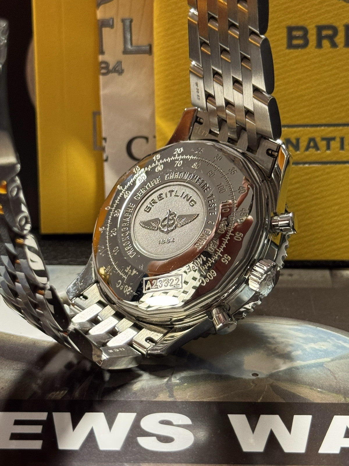 Breitling Navitimer A23322 Automatik Chronograph Stahl 41,8 mm