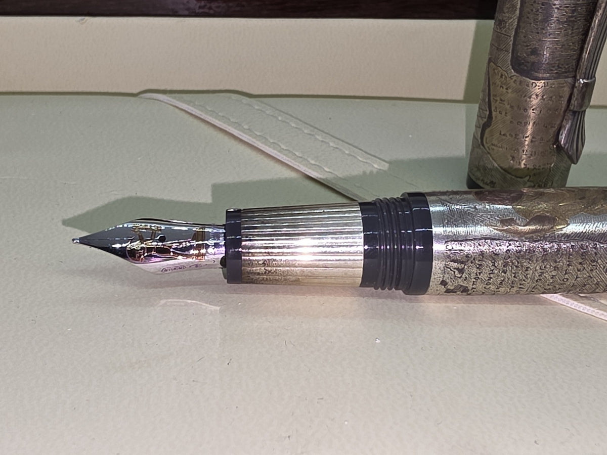 Montegrappa SOPHIA Fountain Pen Sterling Silver Limited M Nib Füllfederhalter ISOWN3S0