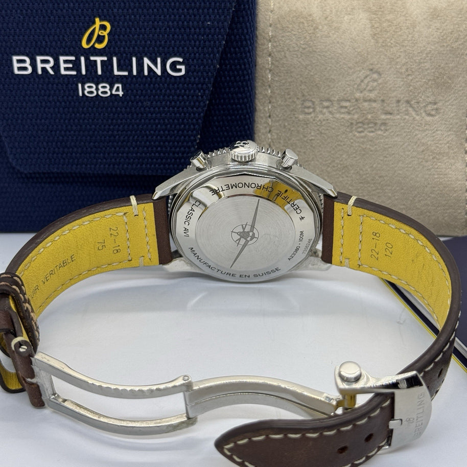 BREITLING CLASSIC AVI CHRONOGRAPH 42 CURTISS WARHAWK A233802A1L1X1