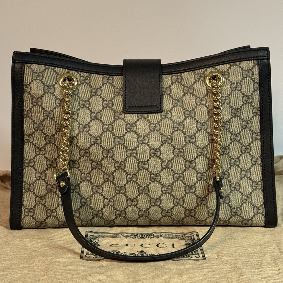 Gucci Padlock Shopper großes Modell (35cm) NP. 2.200€ GG Supreme TOP ZUSTAND