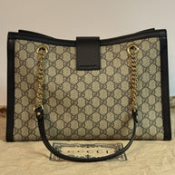 Gucci Padlock Shopper großes Modell (35cm) NP. 2.200€ GG Supreme TOP ZUSTAND