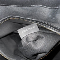 Valentino Garavani Rockstud Double Handle Bag Schwarz Damen Handtasche Shopper
