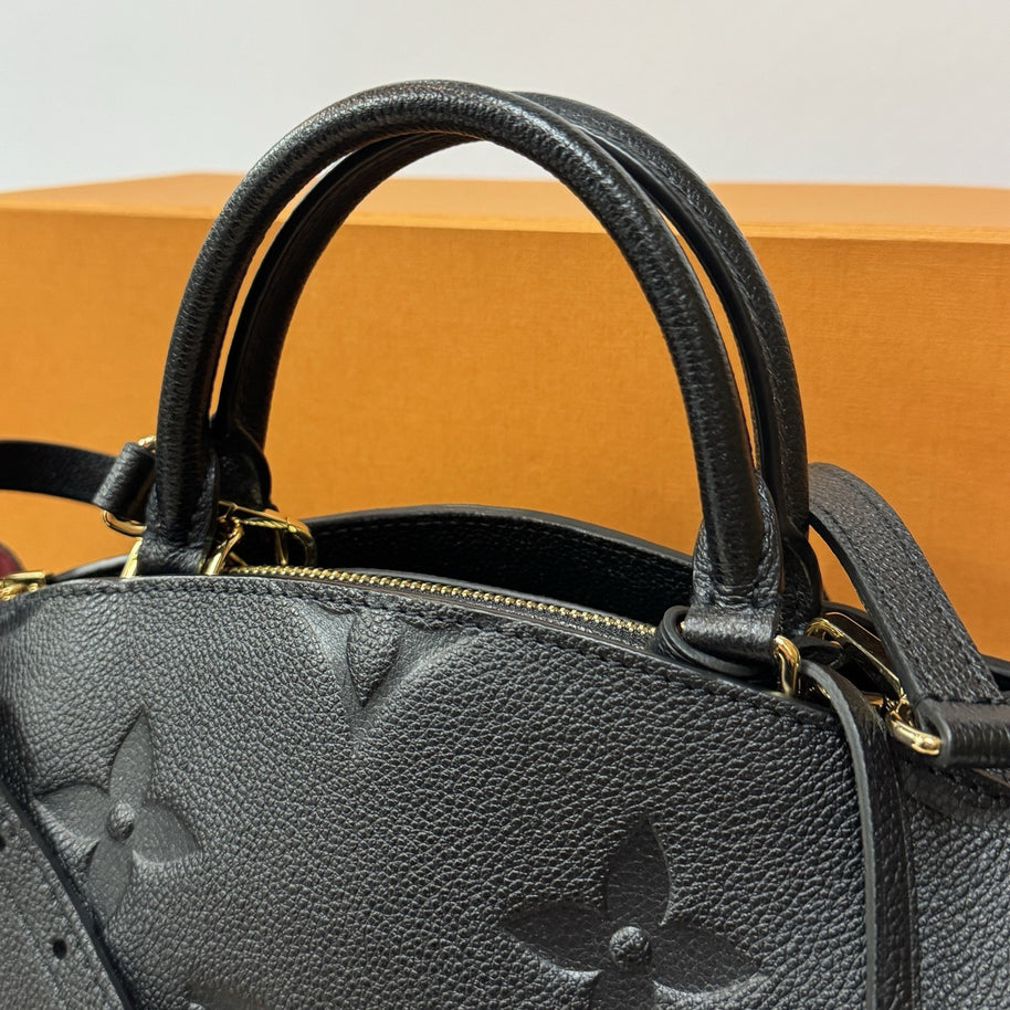 Louis Vuitton Petit Palais PM M58916 Monogram Empreinte Leder Schwarz