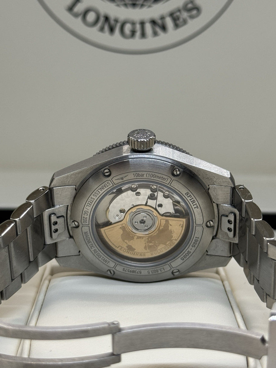 Longines Spirit Zulu Time 1925 39mm Roségold 100 Years Special Ed. L3.803.5.53.6