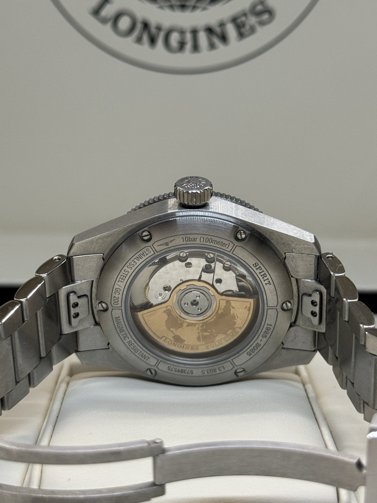 Longines Spirit Zulu Time 1925 39mm Roségold 100 Years Special Ed. L3.803.5.53.6