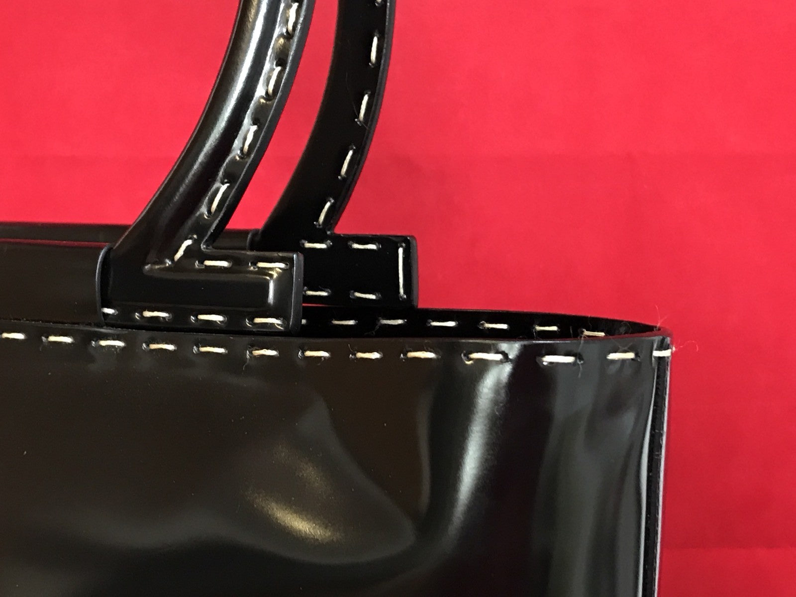 Große Salvatore Ferragamo Damen Handtasche schwarz