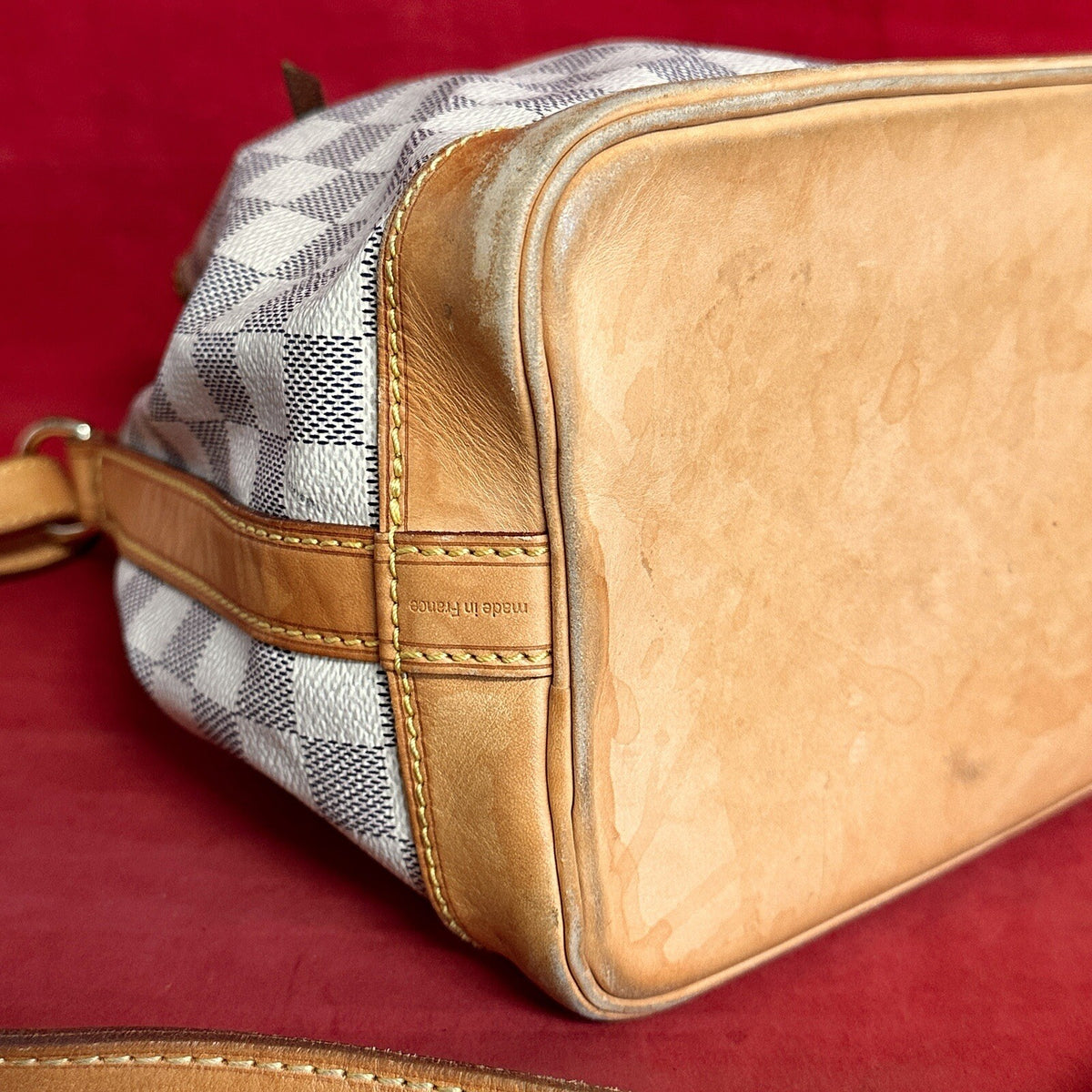 Louis Vuitton Noe BB Damier Azur Canvas Umhängetasche