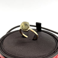 Pomellato Nudo Ring Petite Gr. 52 Grün 750er Rosegold mit Prasiolith