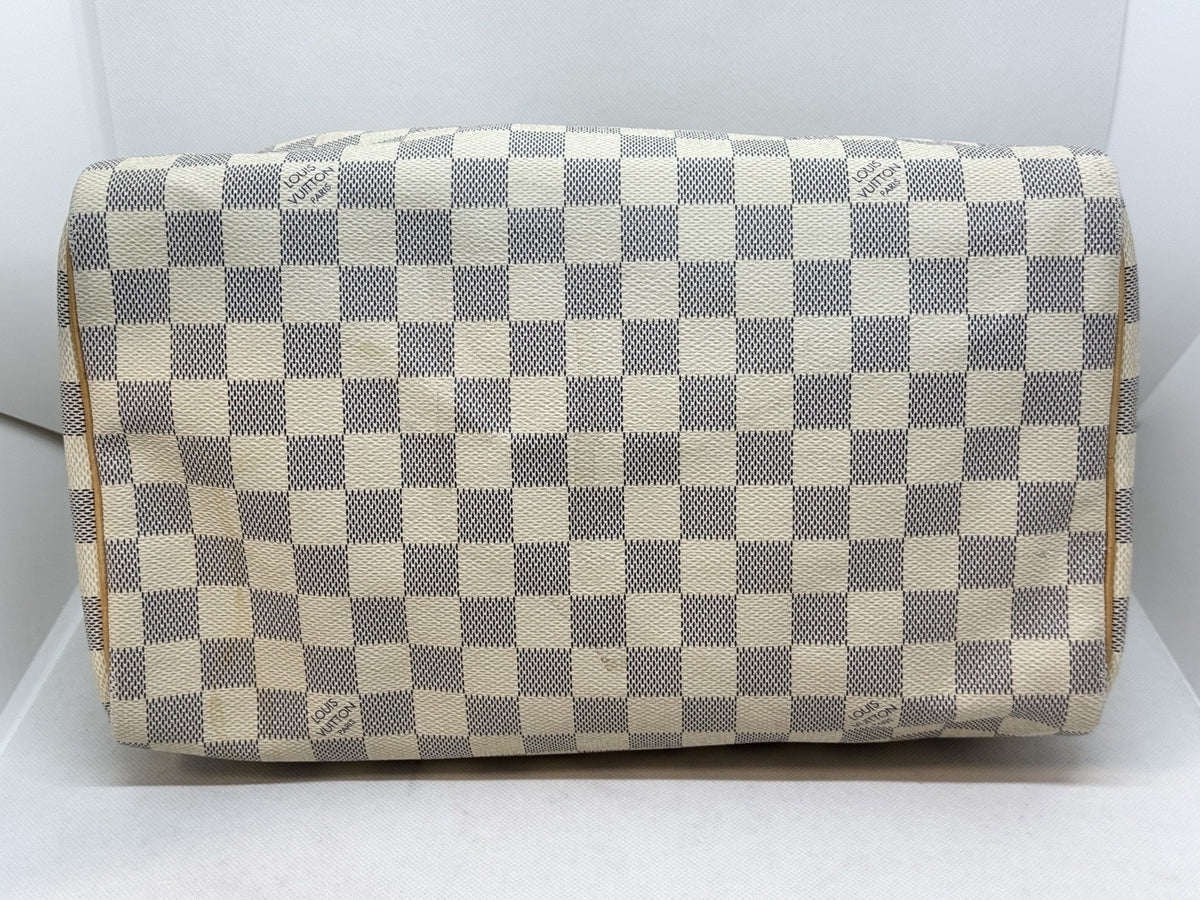Louis Vuitton Speedy 30 Damier Azur 2012