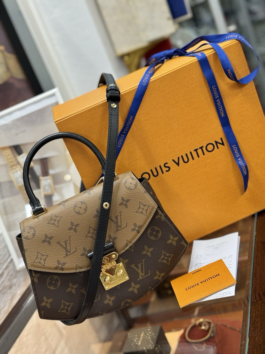 Louis Vuitton M46548 Tilsitt Monogram Reverse Umhängetasche 2024 TOP