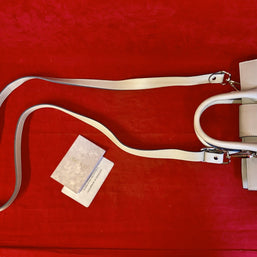 Jimmy Choo Riley Small Damen Handtasche/Schultertasche Grau/Anthrazit