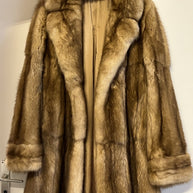Exklusiver Zobelmantel, 3/4 Jacke Kürschner SCHRANK NP. 80.000,- Echtpelz