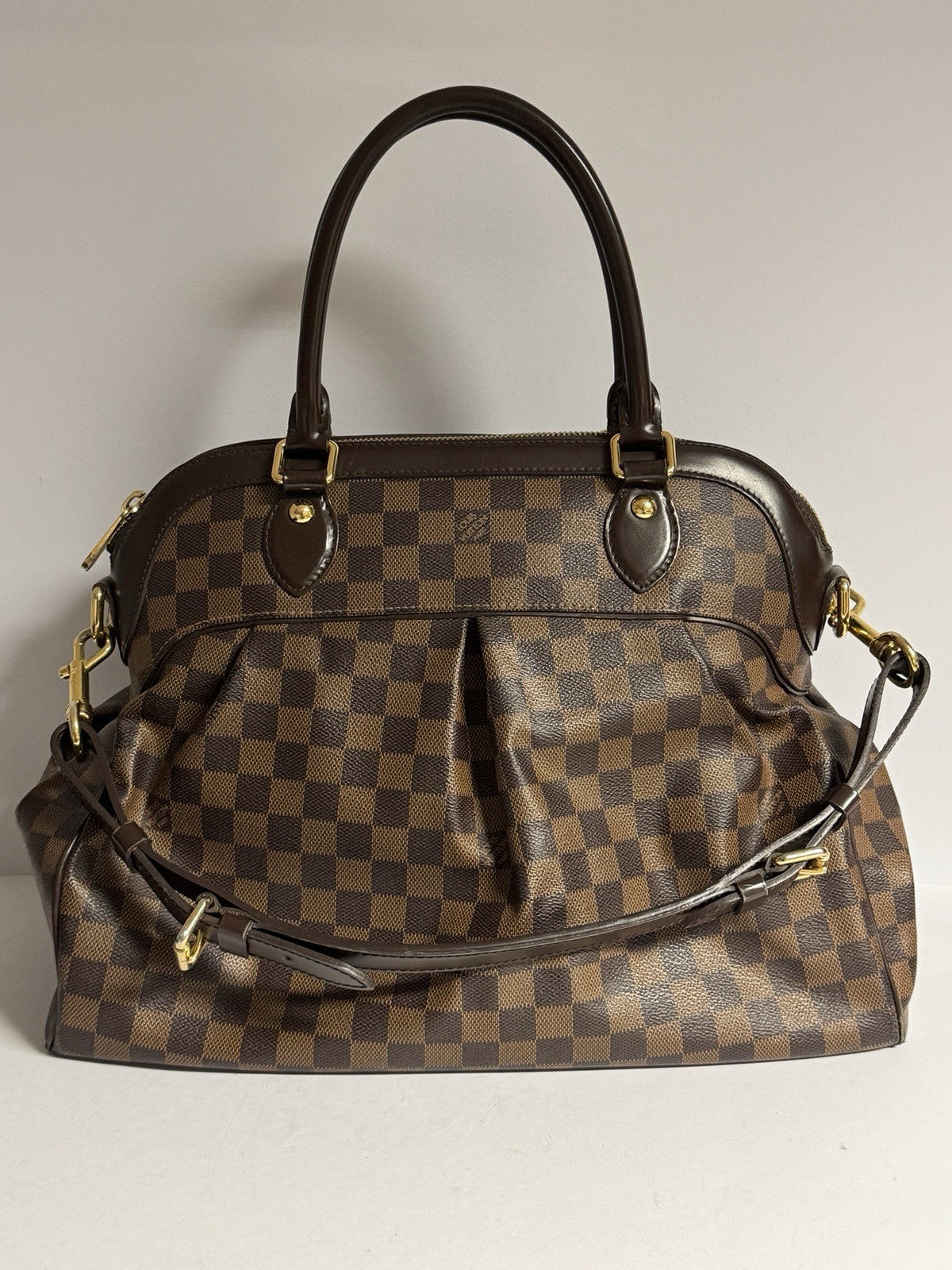 Louis Vuitton Trevi GM Handtasche/Schultertasche Damier Ebene