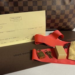 Louis Vuitton Speedy 30 Damier Ebene 2015 TOP mit original Rechnung