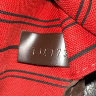 Louis Vuitton Neverfull GM Damier Ebene & Rot 2013 Shopper