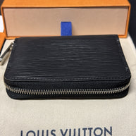 Louis Vuitton Zippy Coin Geldbörse Epi Leder Schwarz mit orig. Rechnung
