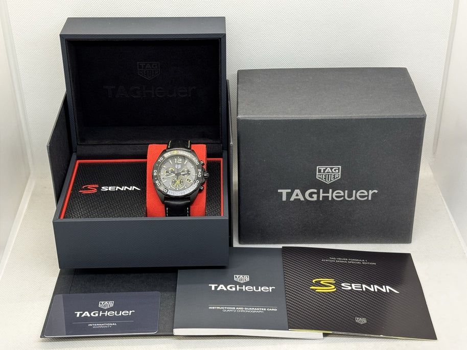 Tag Heuer Formula 1 X Senna Quarz Chronograph Special Edition CAZ101AJ.FC6487