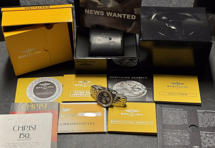Breitling Navitimer A23322 Automatik Chronograph Stahl 41,8 mm