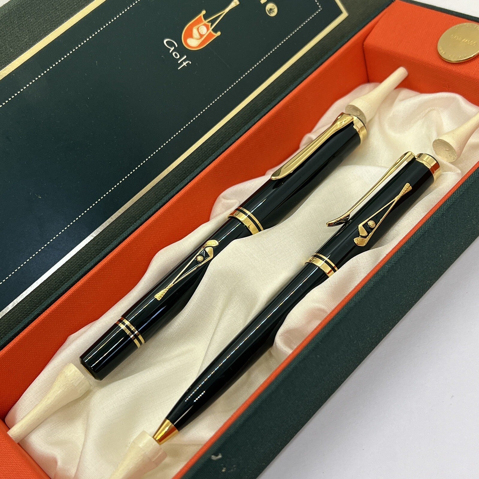 1996 Pelikan Golf 2er Set Limited Edition  - Füllfederhalter & Kugelschreiber