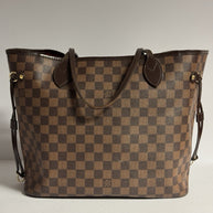 Louis Vuitton Neverfull MM Damier Ebene Shopper 2012