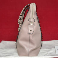 Valentino Garavani Rockstud Double Handle Bag Poudre Damen Handtasche Shopper