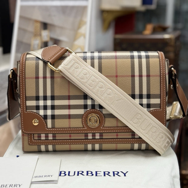 Burberry Note Medium Umhängetasche Briar Brown 8109788