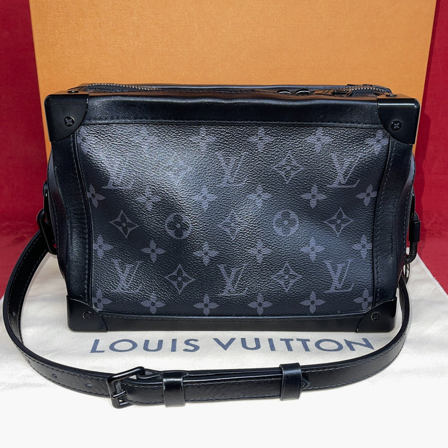 Louis Vuitton M44730 Soft Trunk Monogram Eclipse Canvas Umhängetasche 2019