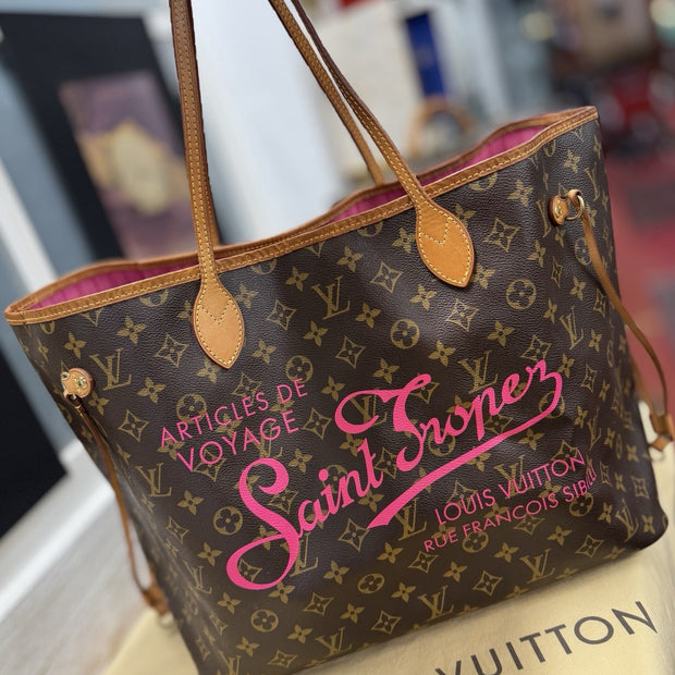 Louis Vuitton Neverfull GM St Saint Tropez Monogram Shopper Limited Edition