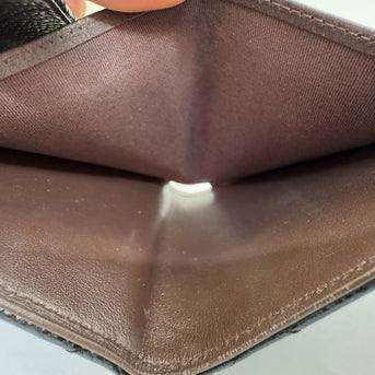 Chanel Trifold Flap Wallet Portemonnaie Caviar Leder Schwarz & Silber 2021
